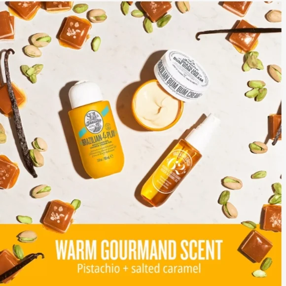 4-Piece Sol de Janeiro Brazilian Bum Bum Jet Set, New - Picture 3 of 5